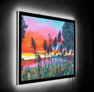 Image of Summertime In The Country Illuminated Print