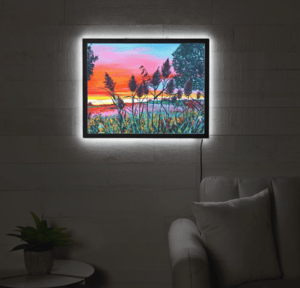 Image of Summertime In The Country Illuminated Print
