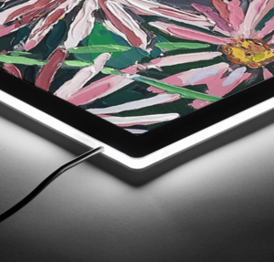 Image of Evelyn's Flowers Illuminated Print