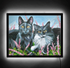 Cat Eyes Illuminated Print
