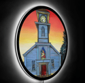 Sunrise In Saxonburg Illuminated Print