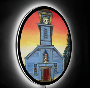 Image of Sunrise In Saxonburg Illuminated Print