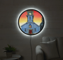 Sunrise In Saxonburg Illuminated Print