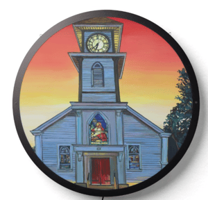 Image of Sunrise In Saxonburg Illuminated Print