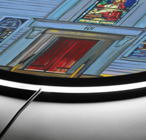 Image of Sunrise In Saxonburg Illuminated Print