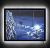 Light In A Dark Winter Illuminated Print