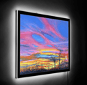 Evening One Illuminated Print