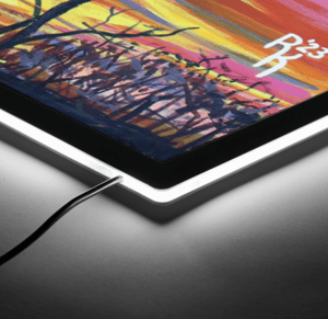 Image of Evening One Illuminated Print