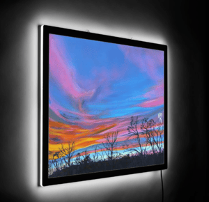 Image of Evening Two Illuminated Print