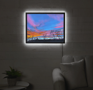 Image of Evening Two Illuminated Print