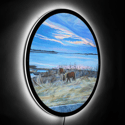 Wild Horses Illuminated Print