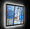Light On The Isle Illuminated Print