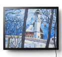 Light On The Isle Illuminated Print
