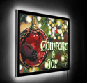 Comfort And Joy Illuminated Print