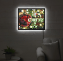 Comfort And Joy Illuminated Print