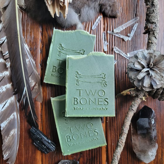 Image of Scotch Pine & Chlorella Cold Process Soap