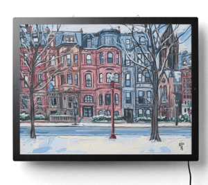 Image of Commonwealth Connection Illuminated Print