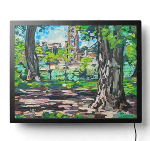 Image of Schenley Park Illuminated Print