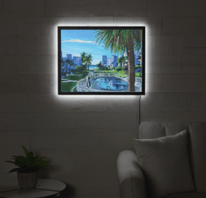 Image of The Getaway Illuminated Print