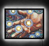 The Secret Of The Seven Stars Illuminated Print