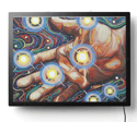 The Secret Of The Seven Stars Illuminated Print