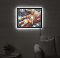 The Secret Of The Seven Stars Illuminated Print