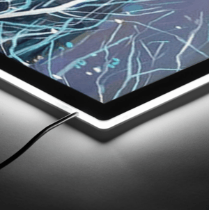 Image of Steel Building Illuminated Prints