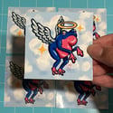 Angel Froggie Vinyl Stickers