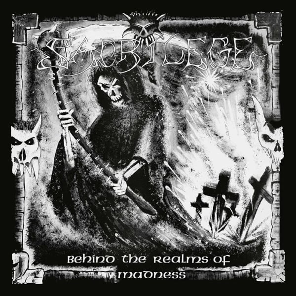 Image of SACRILEGE- " BEHIND THE REALMS OF MADNESS" 12" (with poster)