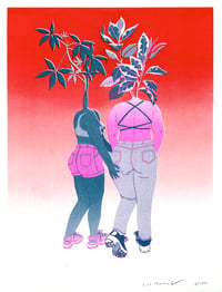 Image of Cheeky Plants Riso Print 