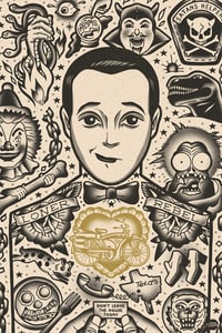 PeeWee - Icon Print - Gold Heart Variant