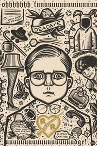 Ralphie - Icon Print - Gold Heart Variant