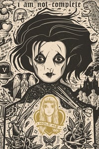 Edward - Icon Print - Gold Heart Variant
