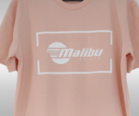 Image 2 of Unisex Malibu Coastal Tee - Pale Pink (was $44.00)