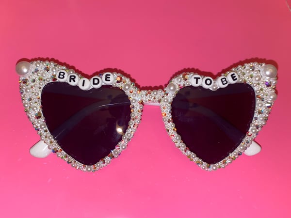 Image of Custom Made Bridal Glasses