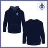 Cotton Fleece Hoodie - Navy $55.45