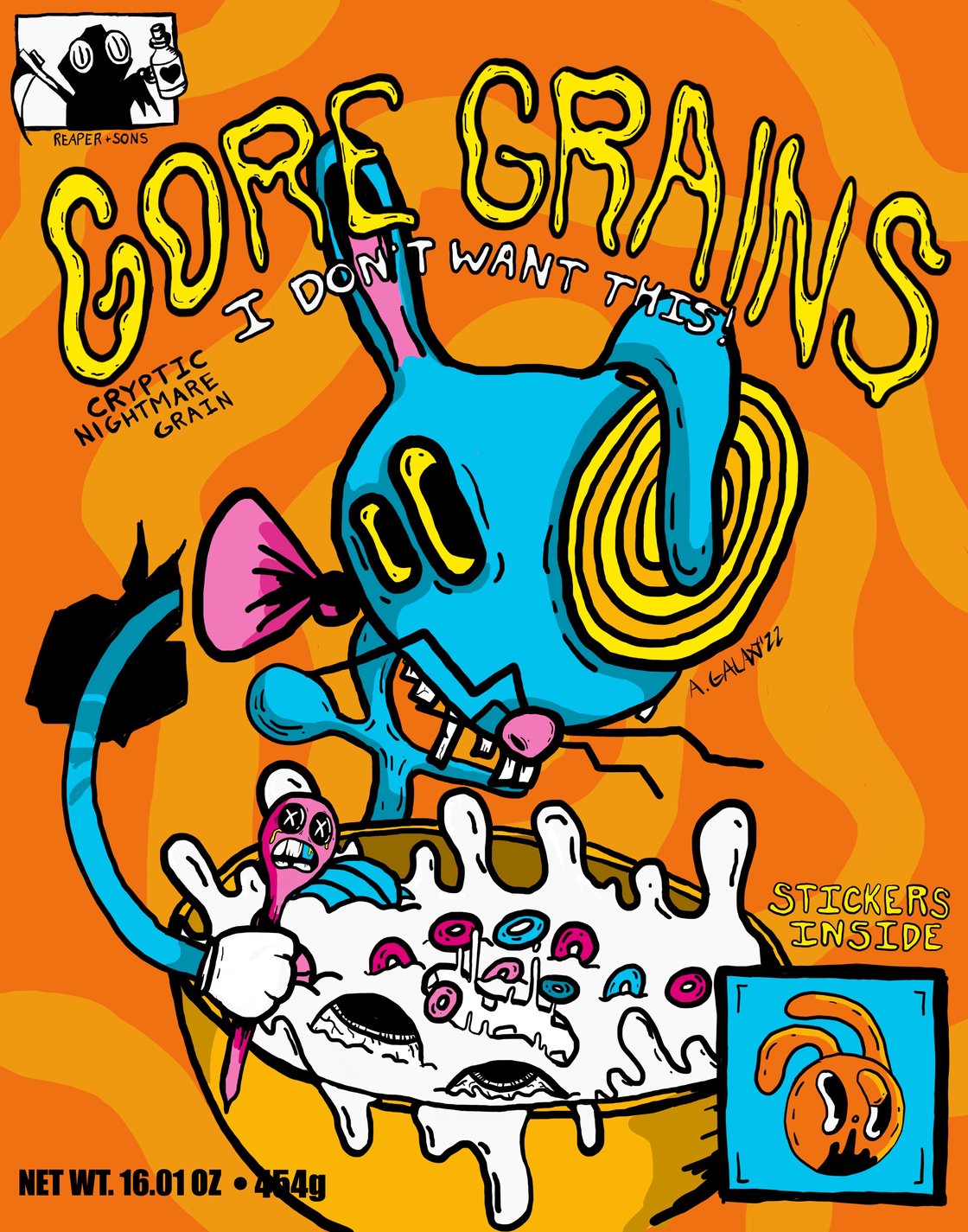 Image of Gore Grains (LIMITED PRINT)