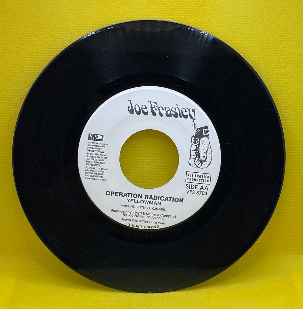 Itals / Yellowman β Ina Dis Time / Operation Radication 7β 45rpm 2001