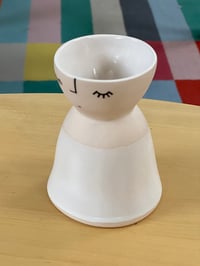 Image of Little Marshmallow 1 – ceramic vase peep