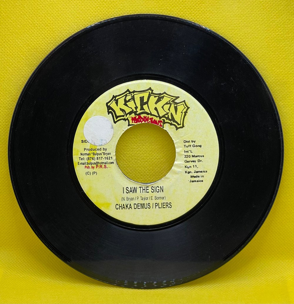 Chaka Demus & Pliers – I Saw The Sign / Combination 7” 45rpm 2002