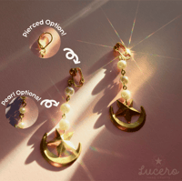 Image 2 of Moonlight Romance Earrings