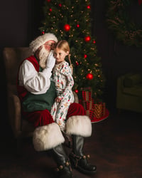 Image 1 of Christmas Card Mini with Santa