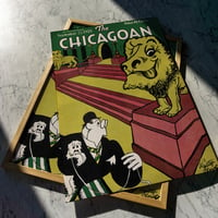 Image 1 of The Chicagoan - September 22, 1928 | Walter Schmidt | Magazine Cover | Vintage Poster