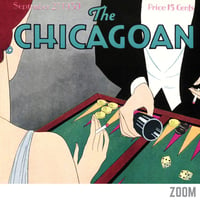 Image 2 of The Chicagoan - September 27, 1930 | Clayton Rawson | Magazine Cover | Vintage Poster