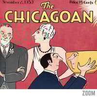 Image 2 of The Chicagoan - November 8, 1930 | Philip Nesbitt | Magazine Cover | Vintage Poster