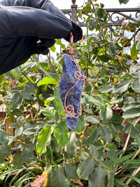 Image 2 of SODALITE WRAPPED COPPER 