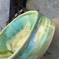 Image 3 of Green Drippy Flutter Dish
