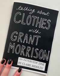 Talking about clothes with Grant Morrison