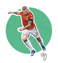 Image 2 of James McClean Print