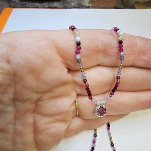 Image of Collier amour rose